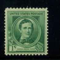 218 089 629 USA 1940  POSTFRIS MINT NEVER HINGED POSTFRISCH EINWANDFREI SCOTT 879 Famous Americans - Ungebraucht