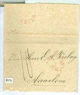 E.o. BRIEFOMSLAG Uit 1836 V AMSTERDAM  Naar HAARLEM (8423) - ...-1852 Prephilately