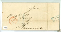 HANDGESCHREVEN BRIEF Uit 1866 Van AMSTERDAM  Naar HANNOVER DEUTSCHLAND (8424) - Storia Postale