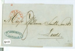 HANDGESCHREVEN BRIEF Uit 1864 Van AMSTERDAM  Naar LEEDS ENGLAND (8433) - Covers & Documents