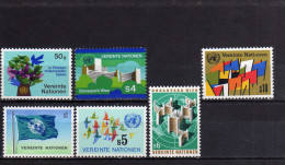 UNITED NATIONS AUSTRIA VIENNA WIEN - ONU - UN - UNO 1979 COMPLETE FIRST SET PRIMA SERIE COMPLETA MNH - Ungebraucht