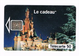 ° FRANKRIJK   1  TELECARTE 50 EURO DISNEY - LE CADEAU 1993 - 50 Unidades