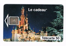 ° FRANKRIJK   1  TELECARTE 50 EURO DISNEY - LE CADEAU 1993 - 50 Eenheden