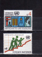 UNITED NATIONS AUSTRIA VIENNA WIEN - ONU - UN - UNO 1980 Economic And Social Council (ECOSOC).  MNH - Ungebraucht