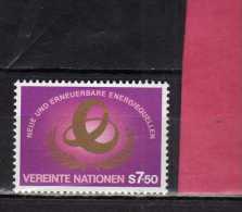 UNITED NATIONS AUSTRIA VIENNA WIEN - ONU - UN - UNO 1981 ENERGY ENERGIA MNH - Ungebraucht