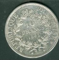 Piece 10 Francs En Argent 1965  - Pic2701 - 10 Francs
