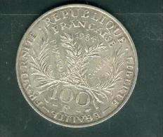 Piece 100 Francs 1984 MARIE CURIE - Pic2705 - 100 Francs