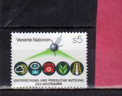 UNITED NATIONS AUSTRIA VIENNA WIEN - ONU - UN - UNO 1982 OUTER SPACE SPAZIO MNH - Ungebraucht