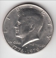 **** USA - UNITED-STATES - ETATS-UNIS  - HALF DOLLAR 1976 D KENNEDY - 1776-1976 **** EN ACHAT IMMEDIAT !!! - 1964-…: Kennedy