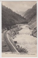 SUISSE  CHEMIN DE FER  VIEGE- ZERMATT  Avec  TRAIN Circulant - Viège