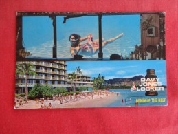 Waikiki Hawaii    Davey Jones Locker  1965 Cancel   Ref 1295 - Autres & Non Classés