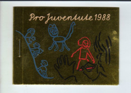 Suisse (1988)  - Carnet "Pour La Jeunesse"   Oblitéré - Postzegelboekjes