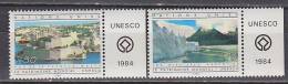 H0608 - ONU UNO GENEVE N°122/23 ** AVEC TAB UNESCO - Unused Stamps