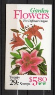 N192- USA- 1994. SC# : 2833a - BOOKLET / CARNET. GARDEN FLOWERS -  FV US$ 5.80 / € 4.40 - 1981-...