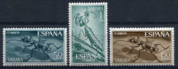 Timbres** De 1965 "Pour L'Enfance Indigène (Anthia Sexmaculata, Mante Religieuse)" - Spanish Sahara