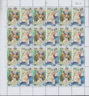 2013-H-100 CUBA MNH. BAILES, DANCE, RUMBA, SAMBA, CUICA, TRES, CANDOMBLE, SANTERIA  BRAZIL, BRASIL - Blocks & Sheetlets