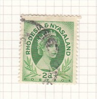 Queen Elizabeth II - 1954 - Rhodesië & Nyasaland (1954-1963)