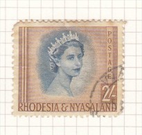 Queen Elizabeth II - 1954 - Rhodesia & Nyasaland (1954-1963)