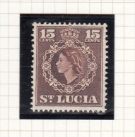 Queen Elizabeth II - 1953 - St.Lucia (...-1978)