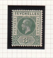 King George V - 1912 - Seychellen (...-1976)