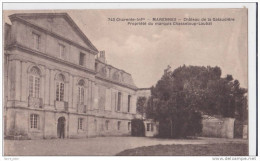 MARENNES(17)1916-chateau De La Gataudière - Marennes