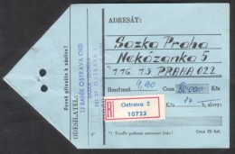 C00737 - Czechoslovakia (1983) Ostrava 2 - Briefe U. Dokumente
