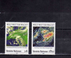 UNITED NATIONS AUSTRIA VIENNA WIEN - ONU - UN - UNO 1989 WORLD WEATHER WATCH OSSERVATORIO METEOROLOGICO MONDIALE MNH - Altri & Non Classificati