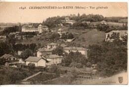69. Charbonniere Les Bains. Vue Générale. Coin Haut Droit Abimé - Charbonniere Les Bains