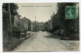 CPA  63  :  MANZAT  Le Pont   1922     VOIR  DESCRIPTIF   §§§§ - Manzat