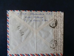 41/152  LETTRE TO GERMANY  CONTROLE - Lettres & Documents