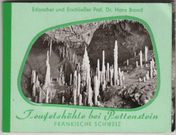 Teufelshöhle Bei POTTENSTEIN (Fränkische Schweiz)  : 10 KLEINFOTO´S Im Büchlein (SNAPSHOTS) -  KLEINFOTO´S - Pottenstein