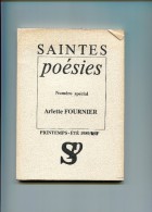 SAINTES Charente Maritime POESIES N° SPECIAL Arlette FOURNIER 1989 - Poitou-Charentes