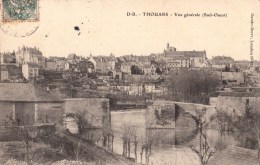 BF7560 Thouars Vue Generale   France Front/back Image - Thouars