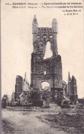Lo-Reninge.  -  L'Eglise Bombardée Par Les Allemands - Lo-Reninge