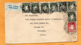 Ireland 1946 Cover Mailed To USA - Covers & Documents