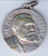 **** MÉDAILLE JEAN JAURES - SES AMIS - SES ADMIRATEURS 1859-1914 **** ACHAT IMMEDIAT - Royaux / De Noblesse