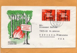 Saar 1958 FDC - FDC