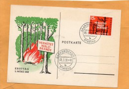 Saar 1958 FDC - FDC