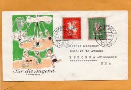 Saar 1958 FDC - FDC