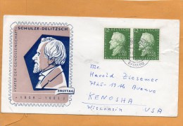 Saar 1958 FDC - FDC