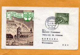 Saar 1958 FDC - FDC