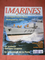 MARINE MAGAZINE N°66 EDIT 2000 MADAGASCAR 1942 L INVASION / CUIRASSE MASSENA / SOUS MARIN  " LA PERLE " 1990 - Boats