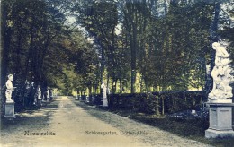 NEUSTRELITZ, Schlossgarten, Götter-Allée - 2Scans - Neustrelitz