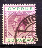 Cyprus, 1912, SG 76, Used (Wmk Mult Crown CA) - Cyprus (...-1960)