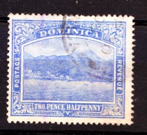 Dominica, 1908, SG 50, Used (Wmk Mult Crown CA) - Dominique (...-1978)
