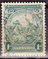 Barbados, 1938, SG 249b, Used (Perf: 13.5x13) - Barbades (...-1966)