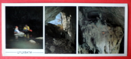 Tsutskhvati Cave - Speleologist - Underground River - Caves Of Ancient Colchis - Kutaisi - 1988 - USSR Georgia - Unused - Géorgie