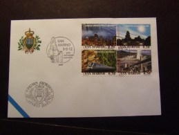 SAN MARINO 2012 ENERGIE SOSTENIBILI USATO FDC - Used Stamps