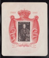 Monaco MNH Scott #B94 Souvenir Sheet 200fr + 300fr Prince Louis II - Neufs
