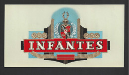 Etiquette  Boite De Cigares -   Infantes  -   19 X 10 Cm - Labels